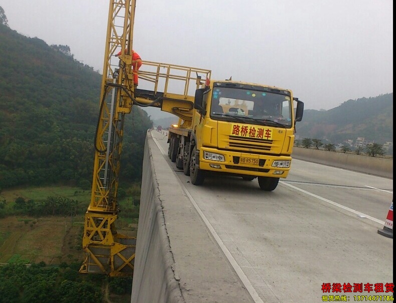 益陽橋梁檢測(cè)車租賃